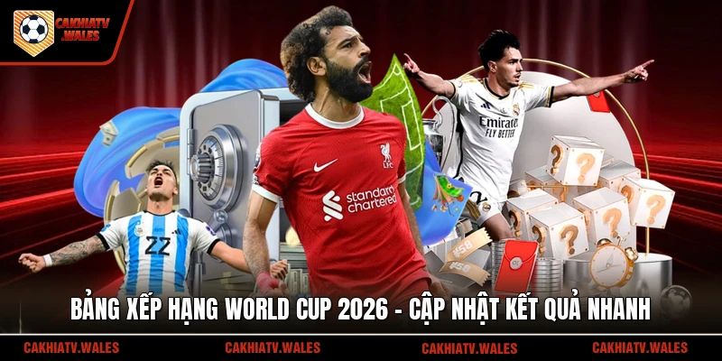 Bảng Xếp Hạng World Cup 2026