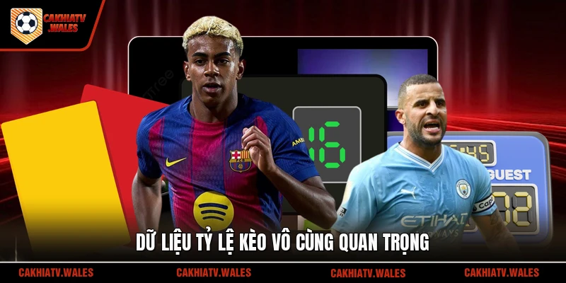 Dữ liệu tỷ lệ kèo vô cùng quan trọng